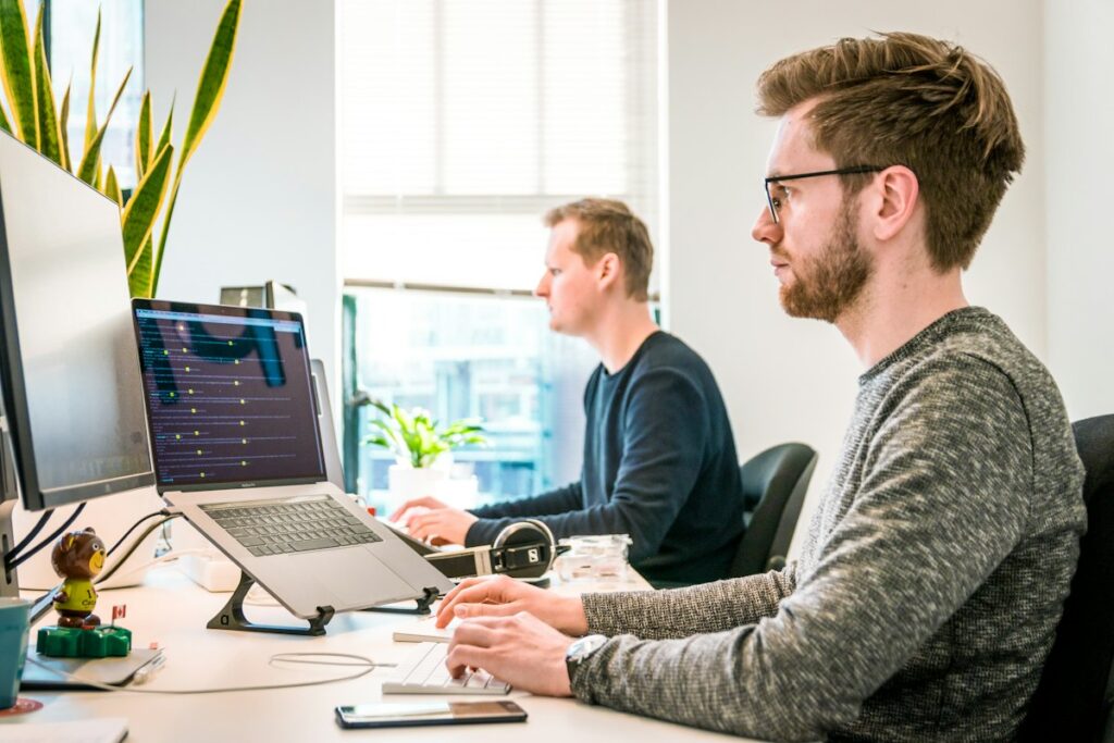 Softwareentwicklung im Büro